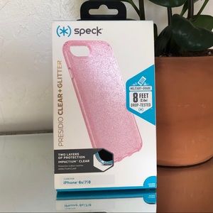 Speck iPhone 6s/7/8 case Presidio pink glitter